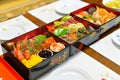 Osechi: Japanese New Year's meal Royalty Free Stock Photo