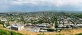 Osh cityscape as seen from Suleiman mountain, Kyrgyzstan Royalty Free Stock Photo