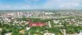 Osh cityscape as seen from Suleiman mountain, Kyrgyzstan Royalty Free Stock Photo