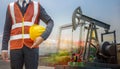 OSHA Inspection At Oil Royalty Free Stock Photo