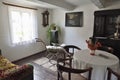 Interior of old wooden farmstead in The Folk Culture Museum in Osiek by the river Notec