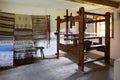 Weaving interior in The Folk Culture Museum in Osiek by the river Notec