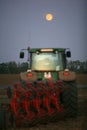 John Deere Tractor in the field