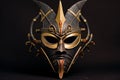 Osiris face god mask. Generate Ai