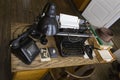 Oskar Schindler`s office desk from the factory museum