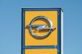 Opel Sign and Logo Royalty Free Stock Photo