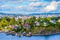 Oslo a city in the fjord Royalty Free Stock Photo