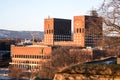 Oslo City hall Norway Royalty Free Stock Photo