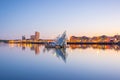 Oslo downtown city skyline cityscape in Norway