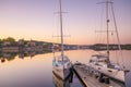 Oslo downtown city skyline cityscape in Norway Royalty Free Stock Photo