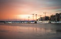 Oslo harbor Royalty Free Stock Photo