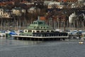 oslo harbour from cruiseship detail view norway Royalty Free Stock Photo