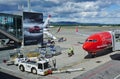 The Oslo Lufthavn Airport Gardermoen (OSL) Royalty Free Stock Photo