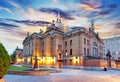 Oslo - National theater, Norway Royalty Free Stock Photo