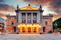 Oslo National theatre, Norway Royalty Free Stock Photo