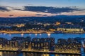 Oslo night Royalty Free Stock Photo