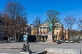 Statue of Henrik Wergeland Norwegian poet