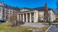 OSLO, NORWAY, APRIL 15, 2019: View of the stock exchange building in Oslo, Norway Royalty Free Stock Photo