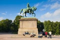 Equestrian Statue of Swedish Norwegian King Karl Johan (Charles XIV John of Sweden)