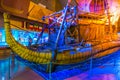 OSLO, NORWAY, AUGUST 24, 2016: Interior of the Kon Tiki museum in Oslo, Norway...IMAGE