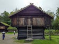 Oslo, Norway. August 25, 2017: Norwegian Folk Museum Norsk Folkemuseum Royalty Free Stock Photo