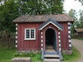 Oslo, Norway. August 25, 2017: Norwegian Folk Museum Norsk Folkemuseum Royalty Free Stock Photo