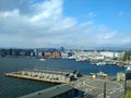 Oslo Norway, beautiful view of the sea and the port 3 Royalty Free Stock Photo