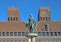 Oslo, Norway city hall Royalty Free Stock Photo