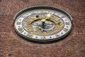 Oslo, Norway - Facade of City Hall historic building - Radhuset Ã¢â¬â with astronomic tower clock in Pipervika quarter of city