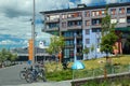 Modern residential buildings in Sorenga in Oslo, Norway Royalty Free Stock Photo