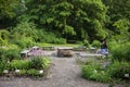 The University Botanical Garden (Botanisk hage) at Oslo, Norway Royalty Free Stock Photo