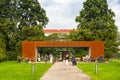 Oslo, Norway - Main entrance of Natural History Museum - Naturhistorisk Museum - in Toyen borough of Oslo Royalty Free Stock Photo