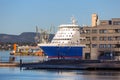 Cruise Ship Oslo City Royalty Free Stock Photo