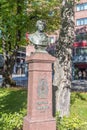 Bust of Halfdan Kjerulf. Halfdan Kjerulf was a Norwegian composer Royalty Free Stock Photo