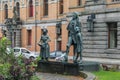 Monument Ludwig Holberg. Ludvig Holberg, Baron of Holberg was a writer, essayist, philosopher, historian and playwright