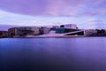 Oslo opera house Norway from water edge