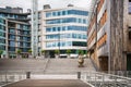 Oslo - People walking in Aker Brygge