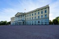 Oslo Royal Palace the official residence of the King of Norway Royalty Free Stock Photo