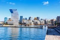 Oslo skyline modern city architecture buildings in new Bjorvika District with Munch Museum in Norway