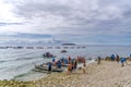 Oslob Whaleshark Watching Briefing area Royalty Free Stock Photo