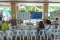 Oslob Whaleshark Watching Briefing area