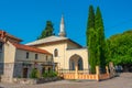 Osman Pasina mosque in Trebinje, Bosnia and Herzegovina Royalty Free Stock Photo