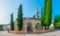 Osman Pasina mosque in Trebinje, Bosnia and Herzegovina Royalty Free Stock Photo