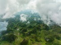 Osmena Peak in Cebu, Philippines.