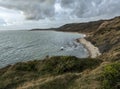 Osmington Mills Beach in Dorset in England