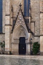 OsnabrÃÂ¼ck, Lower Saxony, Germany, June 5, 2021. St. Marien church on the Market square in the historical center of OsnabrÃÂ¼ck Royalty Free Stock Photo