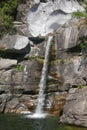 Osogna waterfall Switzerland Royalty Free Stock Photo