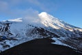 Osorno Volcano near the top, Chile Royalty Free Stock Photo