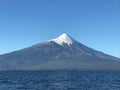 Osorno Volcano in Region de Los Lagos Chile Royalty Free Stock Photo