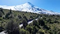 Osorno Vulcan Of Osorno In Los Lagos Chile.